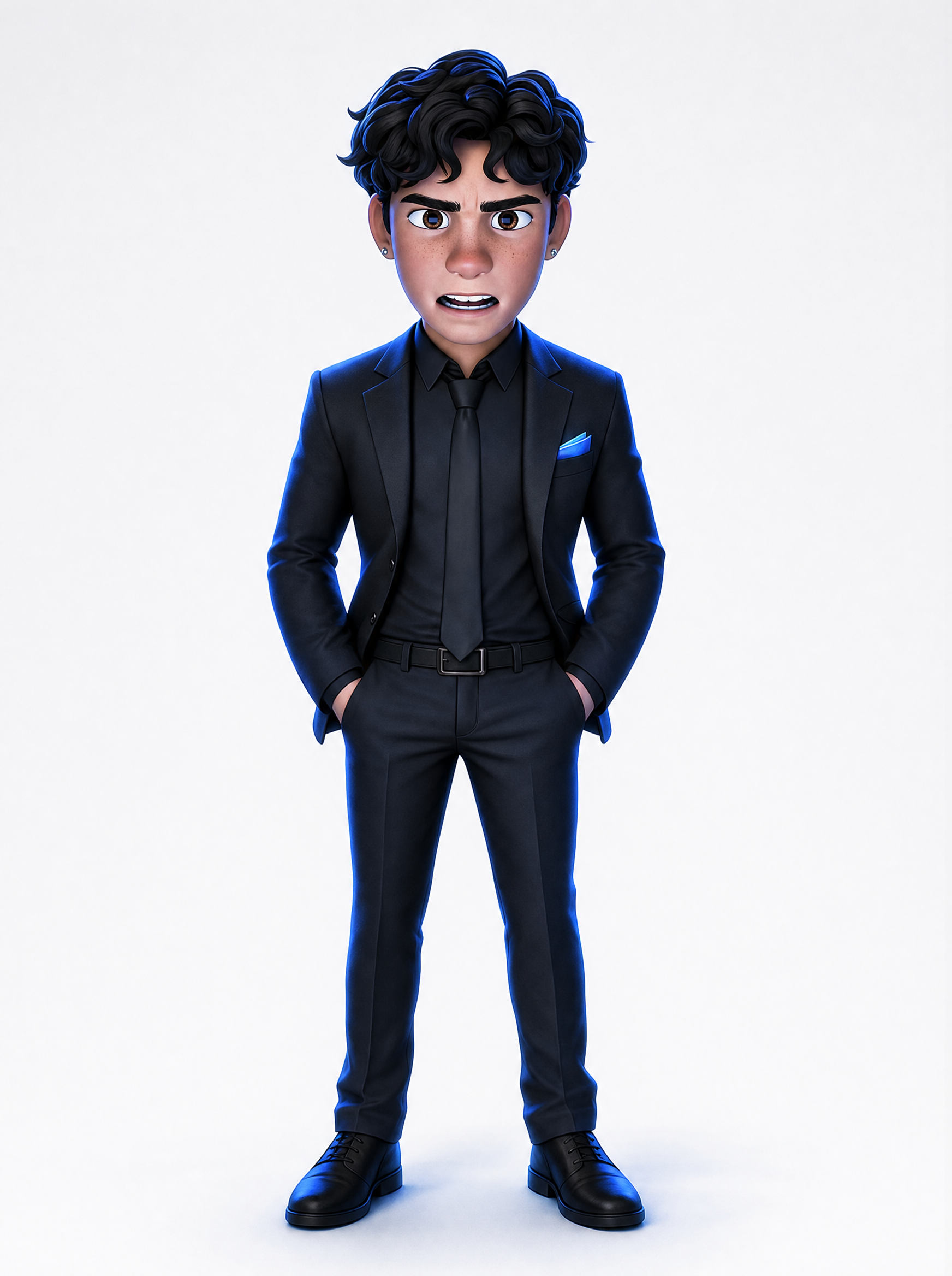 Aiden at the trading desk